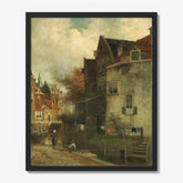 Cityscape by Ferdinand Carl Sierich - thumbnail_1_bf_66fdabd18213847b6f357a88